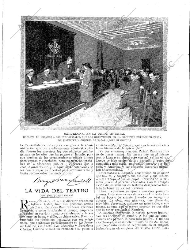 BLANCO Y NEGRO MADRID 16-02-1919 página 12