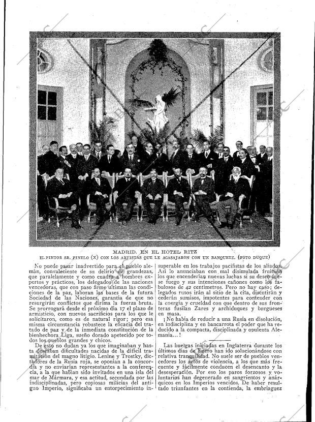 BLANCO Y NEGRO MADRID 16-02-1919 página 15