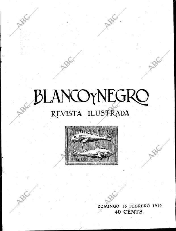 BLANCO Y NEGRO MADRID 16-02-1919 página 3