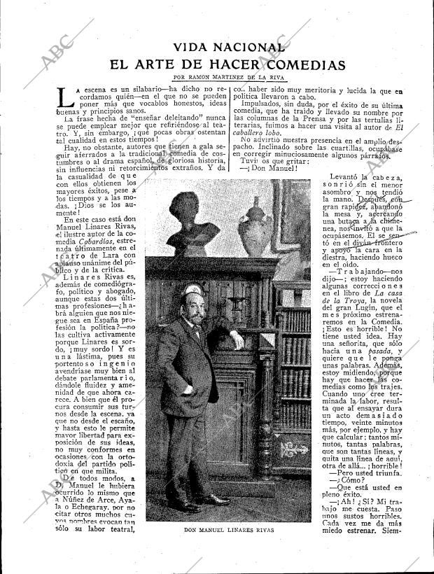 BLANCO Y NEGRO MADRID 16-02-1919 página 49