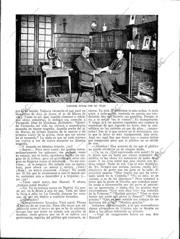 BLANCO Y NEGRO MADRID 16-02-1919 página 50