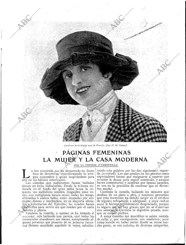 BLANCO Y NEGRO MADRID 16-02-1919 página 59