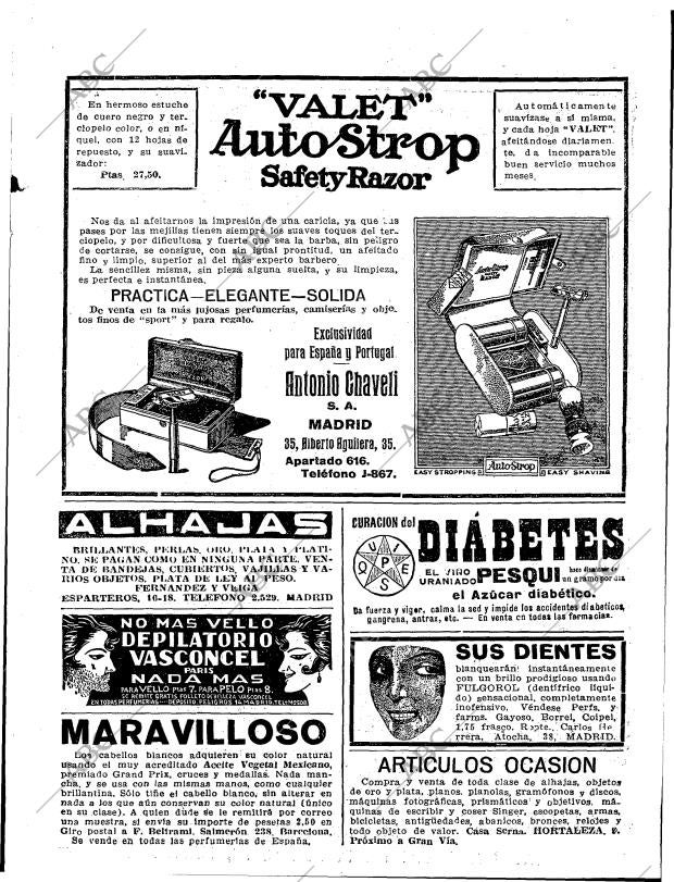 BLANCO Y NEGRO MADRID 16-02-1919 página 67