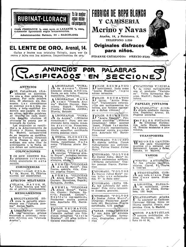 BLANCO Y NEGRO MADRID 16-02-1919 página 72