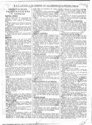 ABC MADRID 17-02-1919 página 20