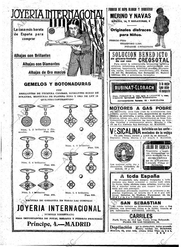 ABC MADRID 17-02-1919 página 27