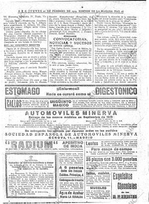 ABC MADRID 20-02-1919 página 28