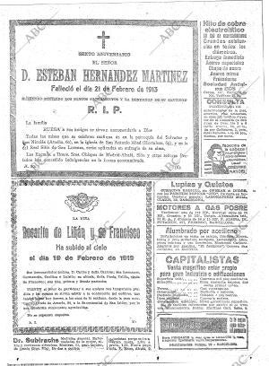 ABC MADRID 20-02-1919 página 32