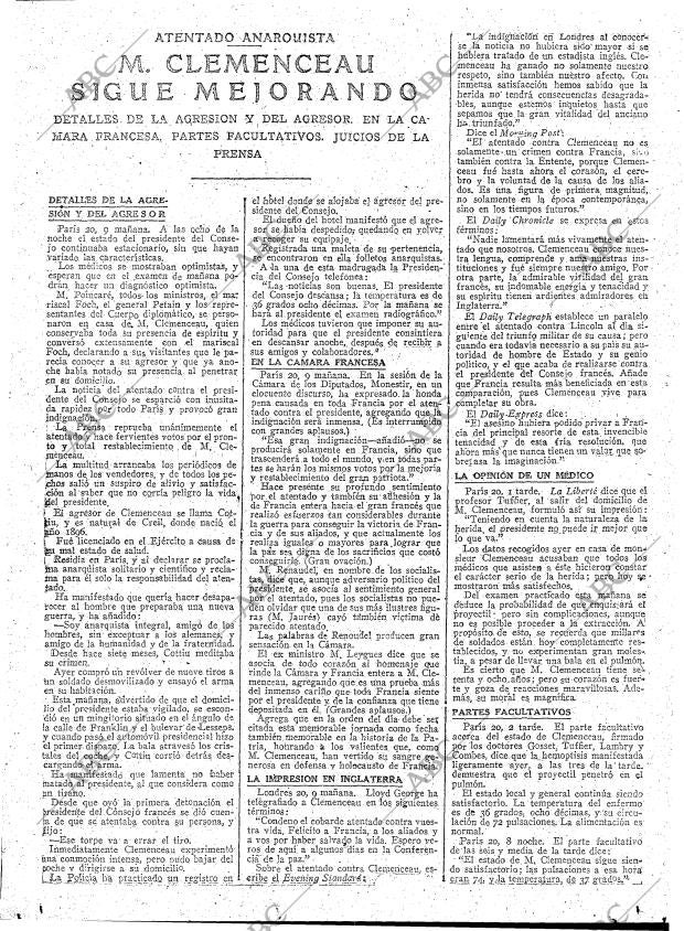 ABC MADRID 21-02-1919 página 19