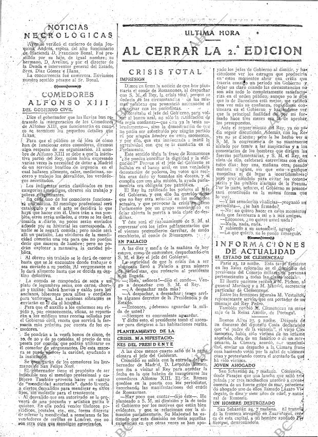ABC MADRID 24-02-1919 página 19