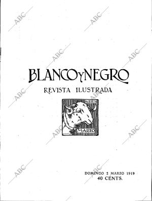 BLANCO Y NEGRO MADRID 02-03-1919 página 3