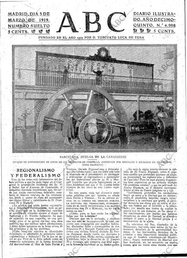 ABC MADRID 03-03-1919 página 3