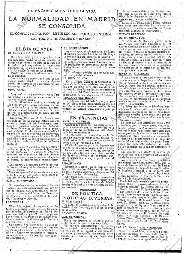 ABC MADRID 03-03-1919 página 9