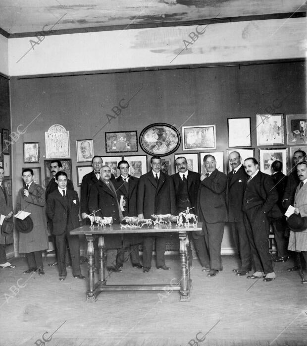 Inauguración, Verificada Anoche, del V salón de Humoristas