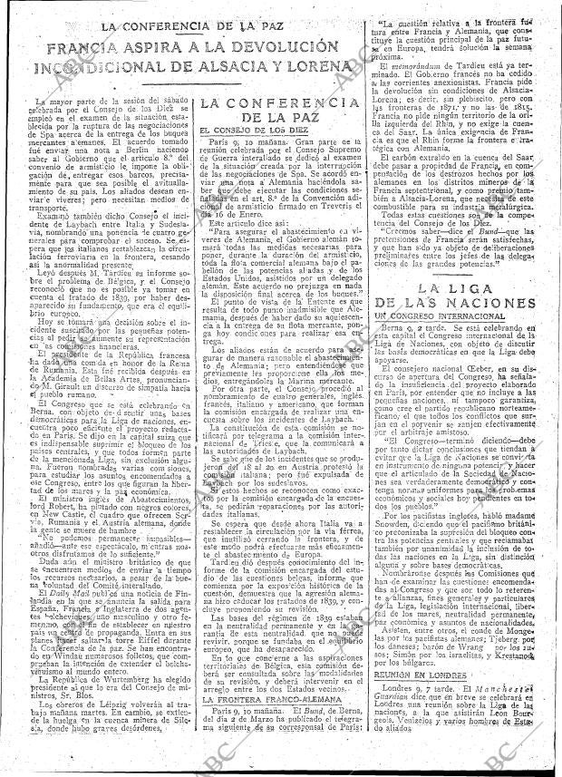 ABC MADRID 10-03-1919 página 13