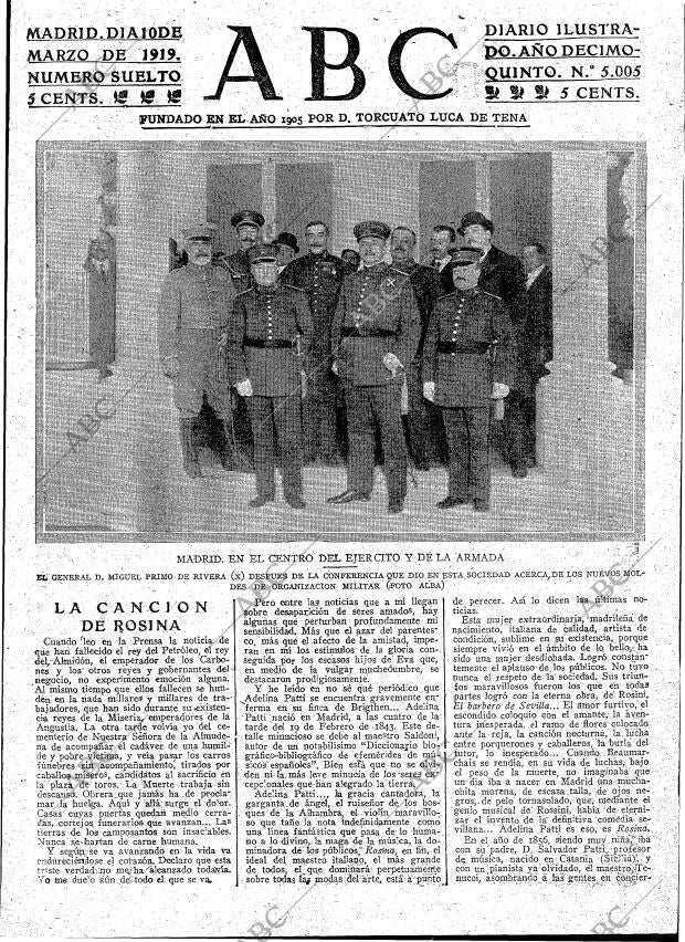 ABC MADRID 10-03-1919 página 3