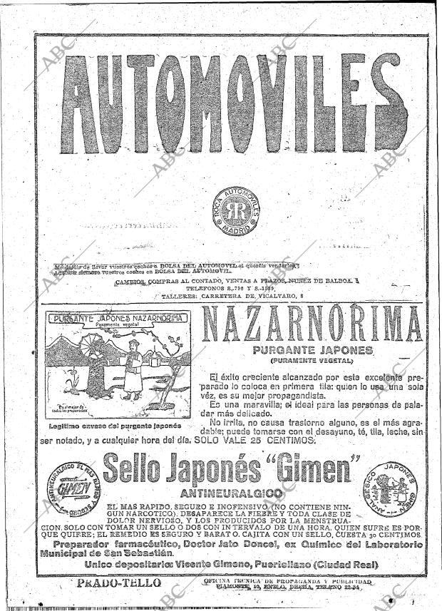 ABC MADRID 11-03-1919 página 8