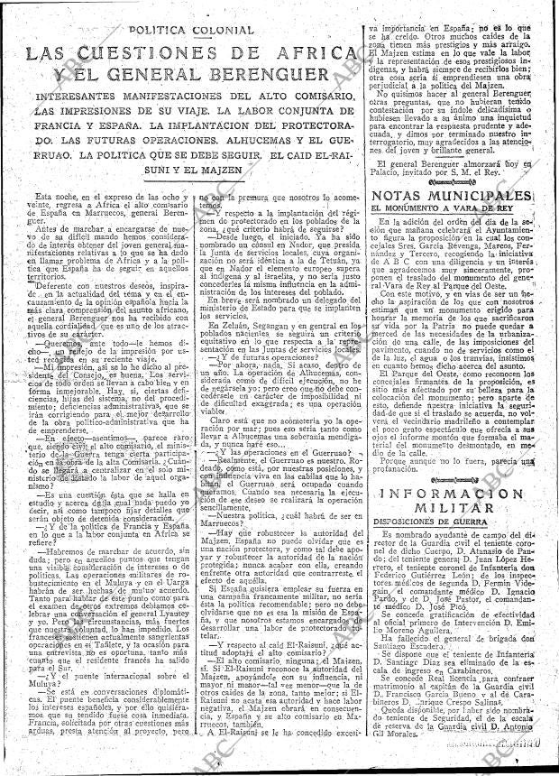 ABC MADRID 13-03-1919 página 15