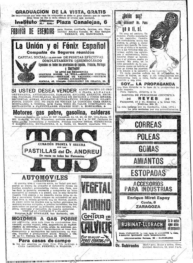 ABC MADRID 13-03-1919 página 2