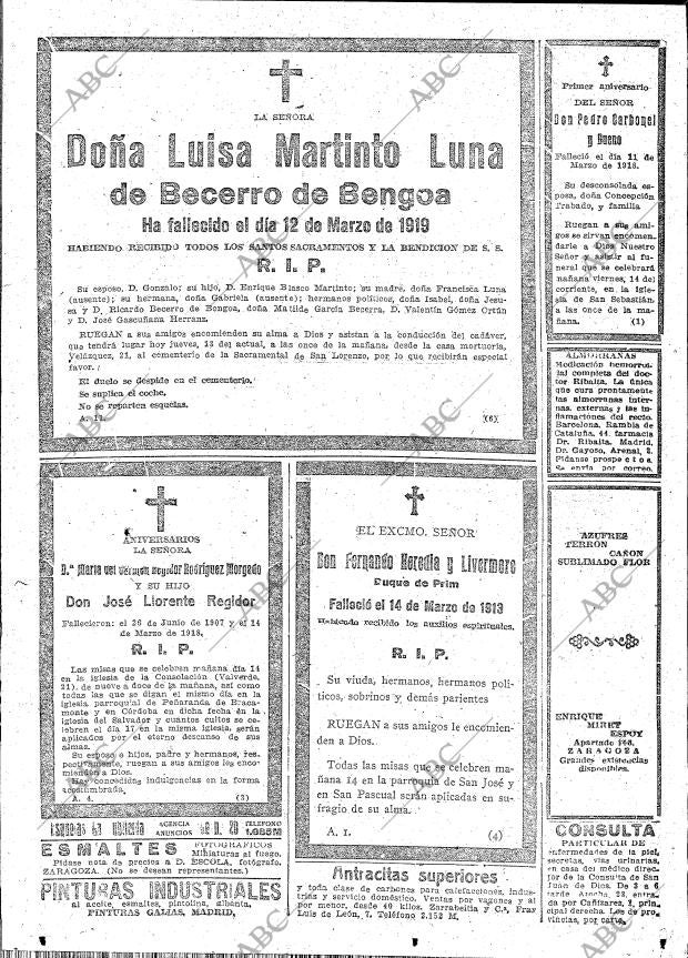 ABC MADRID 13-03-1919 página 34