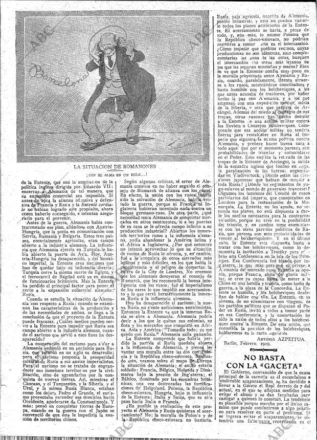 ABC MADRID 13-03-1919 página 6