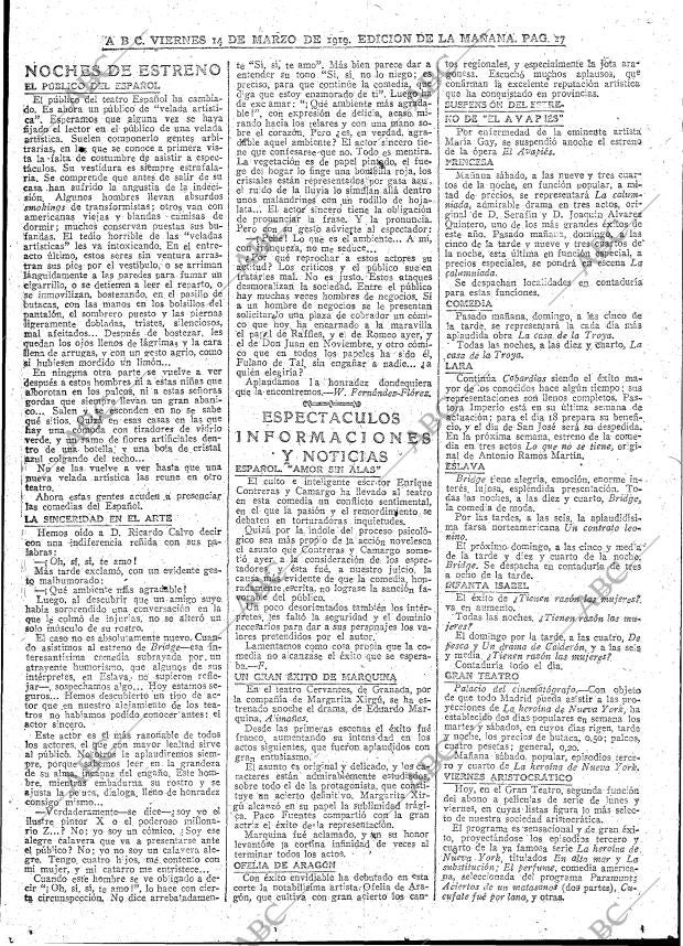 ABC MADRID 14-03-1919 página 17