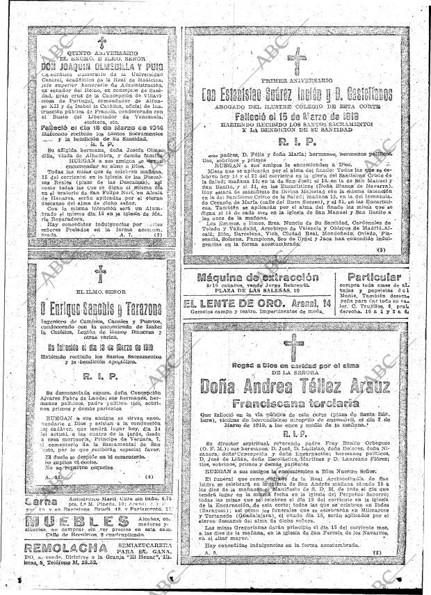 ABC MADRID 14-03-1919 página 25
