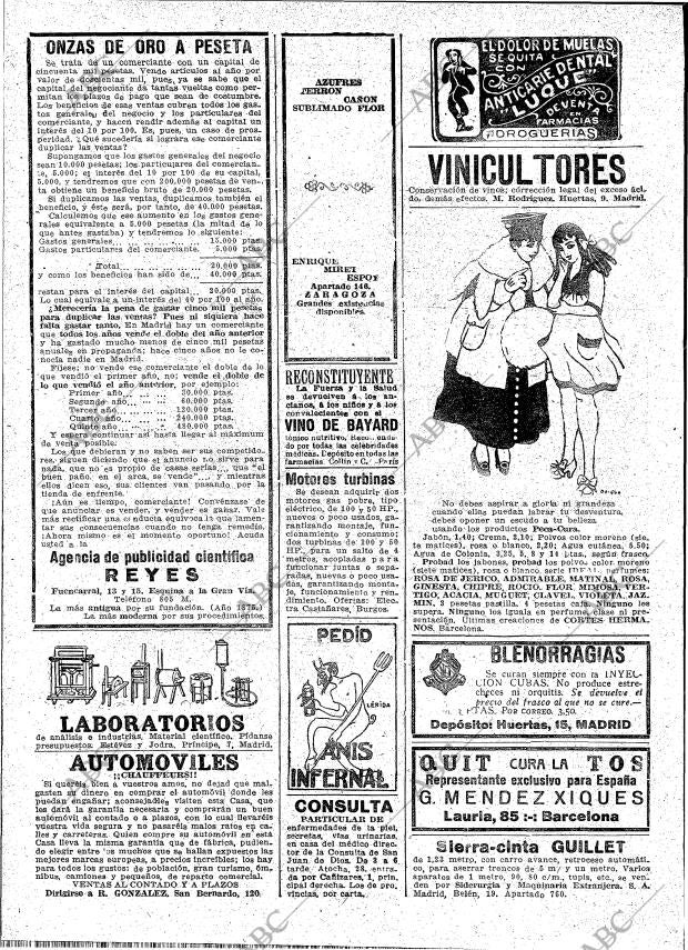 ABC MADRID 15-03-1919 página 2