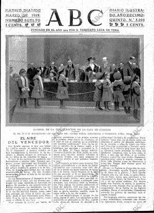 ABC MADRID 15-03-1919 página 3