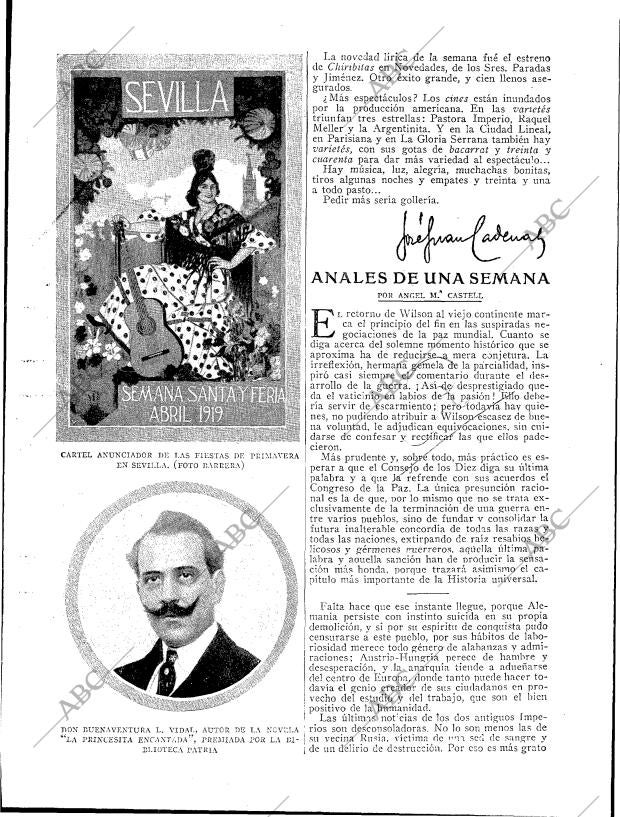 BLANCO Y NEGRO MADRID 16-03-1919 página 12