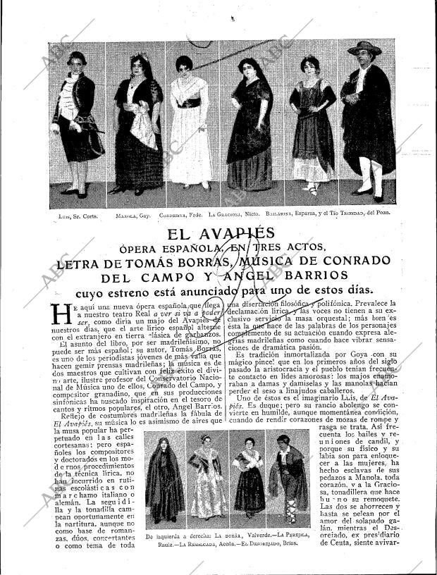 BLANCO Y NEGRO MADRID 16-03-1919 página 15