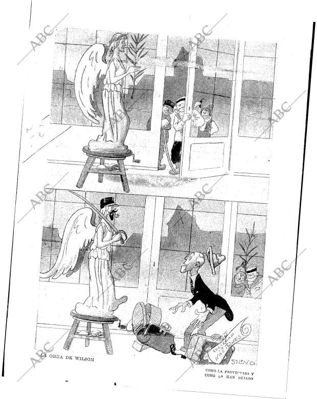 BLANCO Y NEGRO MADRID 16-03-1919 página 18