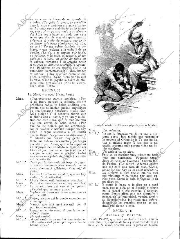 BLANCO Y NEGRO MADRID 16-03-1919 página 20