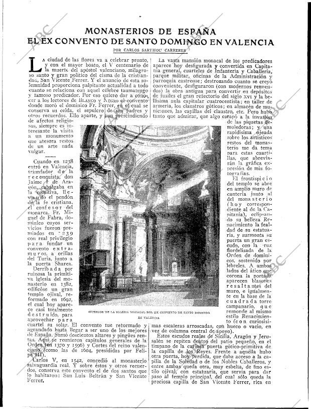 BLANCO Y NEGRO MADRID 16-03-1919 página 24