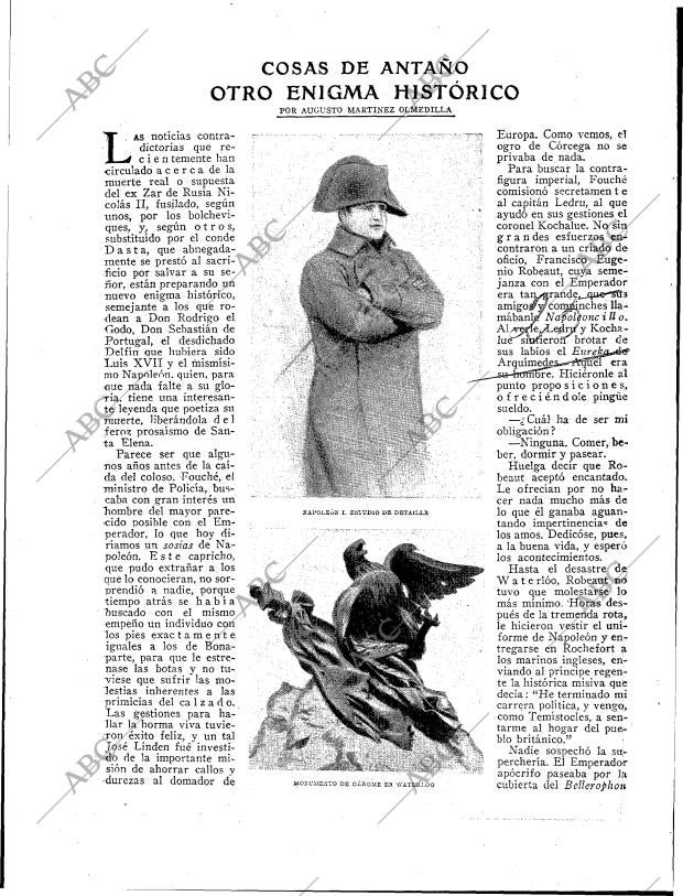 BLANCO Y NEGRO MADRID 16-03-1919 página 43