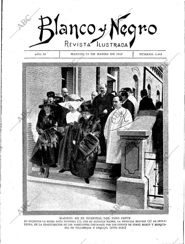 BLANCO Y NEGRO MADRID 16-03-1919 página 5