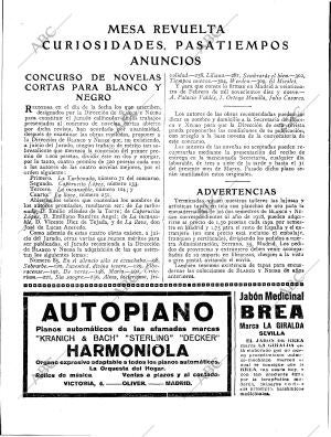 BLANCO Y NEGRO MADRID 16-03-1919 página 58