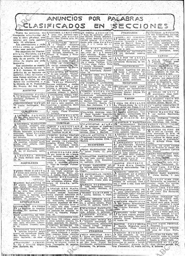 ABC MADRID 20-03-1919 página 28