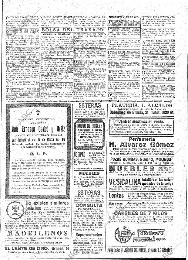 ABC MADRID 20-03-1919 página 29