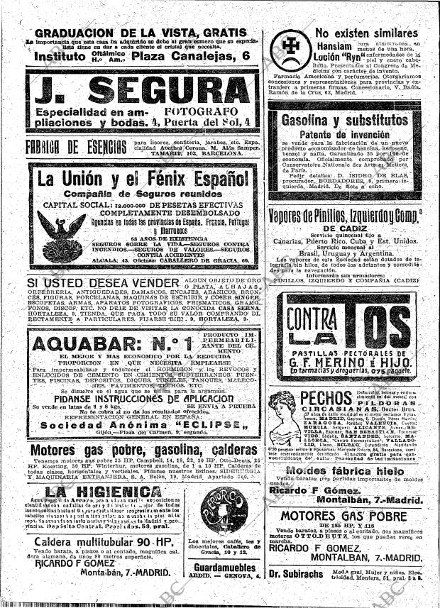 ABC MADRID 21-03-1919 página 24