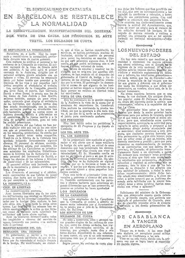 ABC MADRID 21-03-1919 página 9