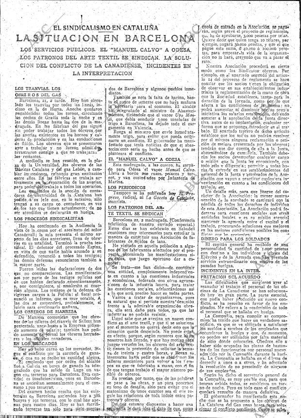 ABC MADRID 22-03-1919 página 14