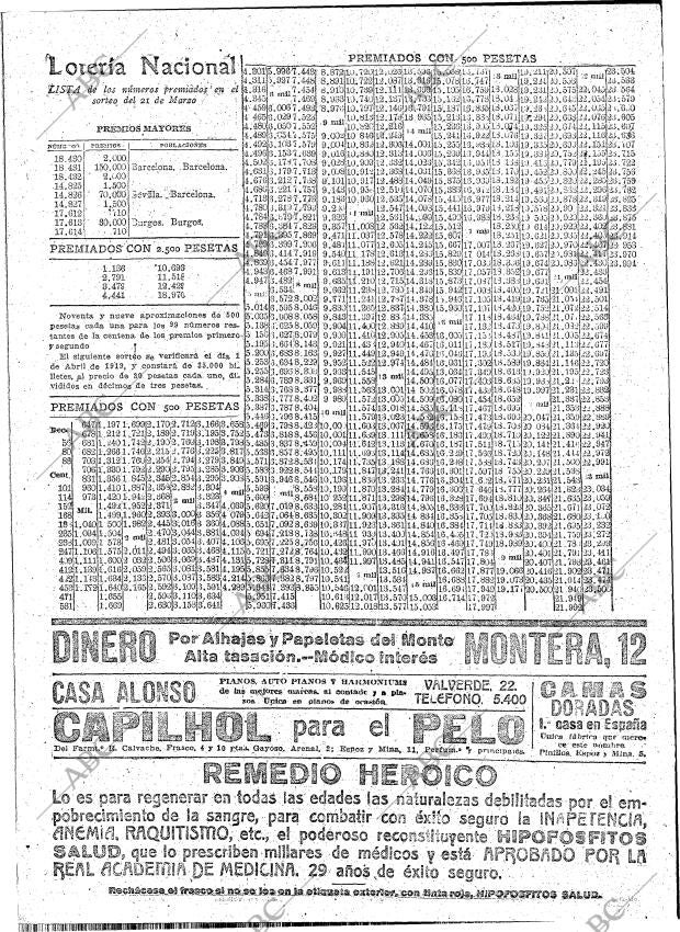 ABC MADRID 22-03-1919 página 26