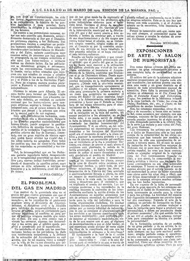 ABC MADRID 22-03-1919 página 6
