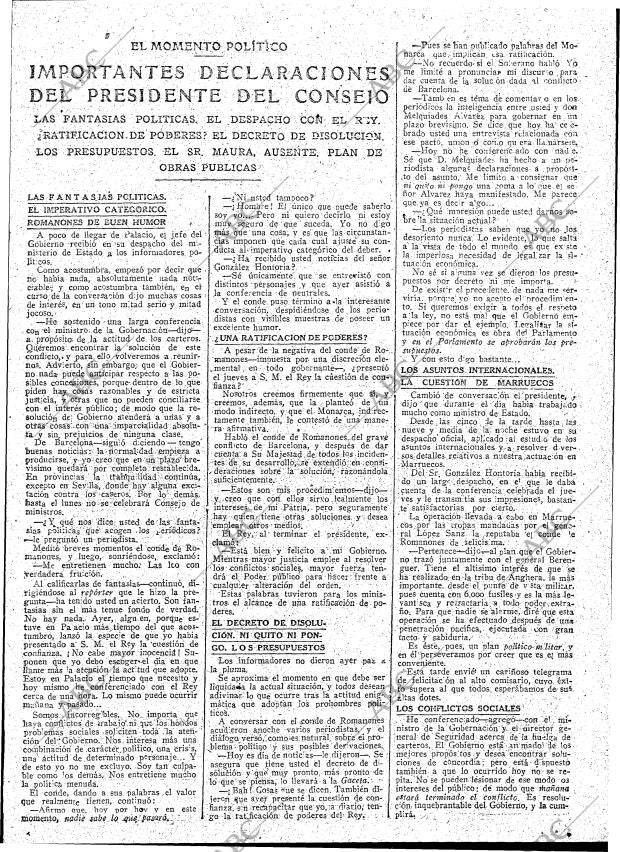 ABC MADRID 22-03-1919 página 9