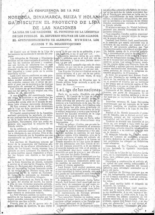 ABC MADRID 23-03-1919 página 19