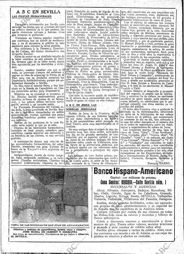 ABC MADRID 23-03-1919 página 2