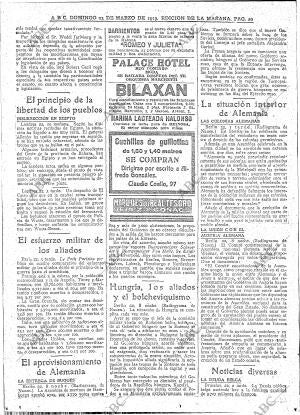 ABC MADRID 23-03-1919 página 20