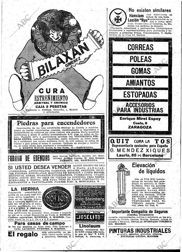 ABC MADRID 23-03-1919 página 31