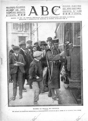 ABC MADRID 25-03-1919
